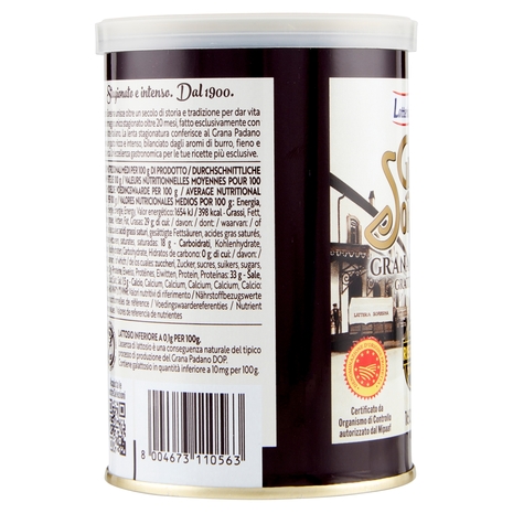 Gran Soresina Grana Padano DOP Grattugiato Riserva Oltre 20 Mesi 160 g